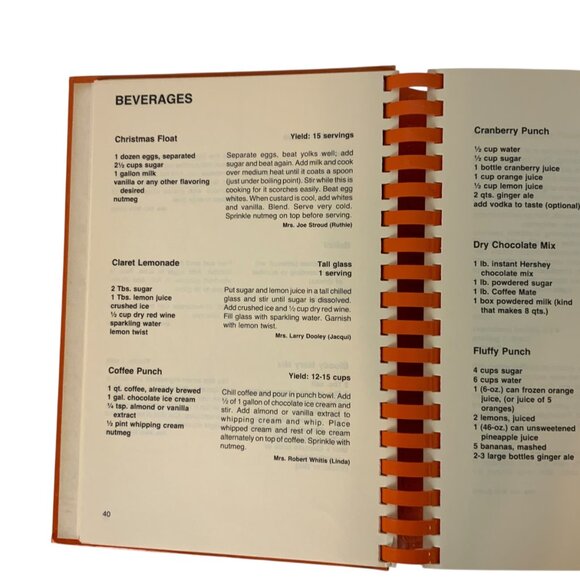 Vintage 1981 La Piñata Cookbook By Junior Service League McAllen TX Spiral Bound - Picture 6 of 13